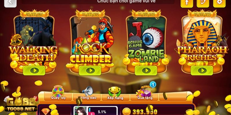 Tham gia chơi game Nổ hũ đổi thưởng 3D tại Go88